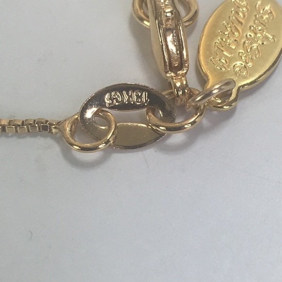 ATHENA’S Designs moonstone tear drop + mini disc gold plated 18" - Picture 5 of 5